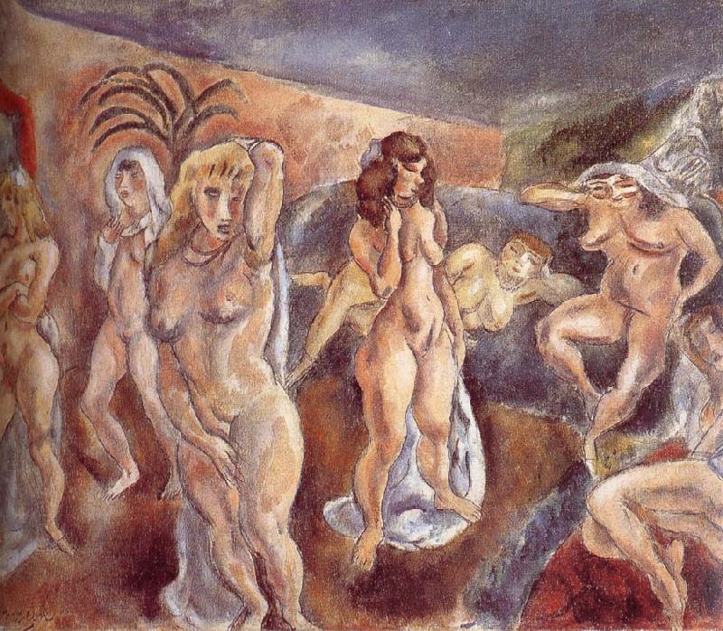 Jules Pascin Nude oil painting image
